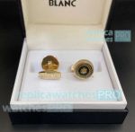 Best Quality Replica Mont blanc Yellow Gold Contemporary Cufflink